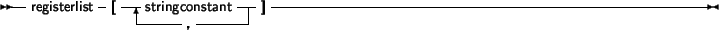 \begin{syntdiag}\setlength{\sdmidskip}{.5em}\sffamily\sloppy \synt{procedure\ de...
...
\synt{procedure\ header} \lit* ;
\synt{subroutine\ block} \lit *;\end{syntdiag}