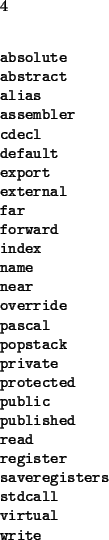 \begin{syntdiag}\setlength{\sdmidskip}{.5em}\sffamily\sloppy \synt{identifier} \...
...b]\\
\(
\synt{letter} \\
\synt{digit} \\
\lit*{\_}
\)\end{rep}\end{syntdiag}